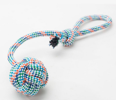 Minge de jucărie pentru câini cu lesă