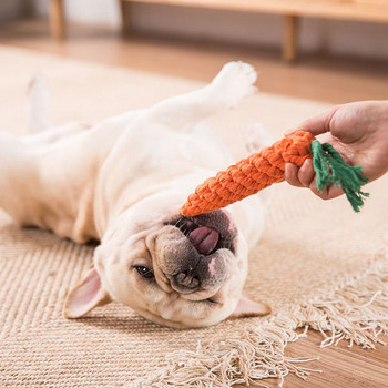 Βαμβακερό σχοινί - ένα παιχνίδι για έναν σκύλο
