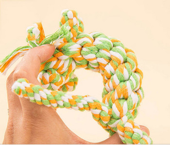 Памучно въже с различна форма за игра на домашни любимци