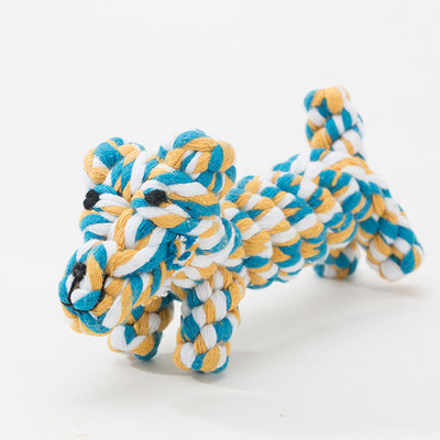 Памучно въже с различна форма за игра на домашни любимци