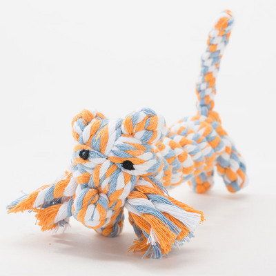 Памучно въже с различна форма за игра на домашни любимци