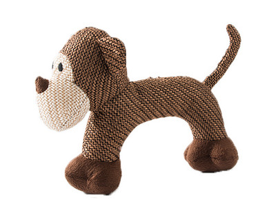 Βελούδινο παιχνίδι για σκύλους με ήχο