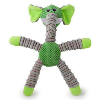 Плюшена играчка за кучета слон и мече