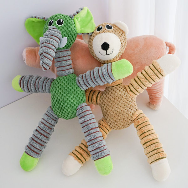 Pehme mänguasi elevandi- ja karukoertele