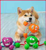 Jucărie din cauciuc pentru câini cu aplicare