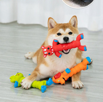 Гумена играчка за кучета със звук
