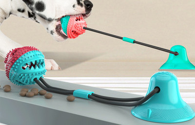 Vacuum toy for dogs
