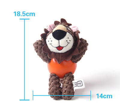 Ανθεκτικό βελούδινο παιχνίδι για σκύλους