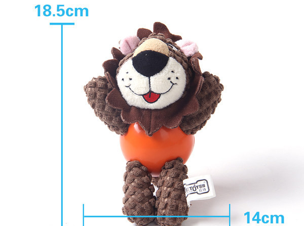 Ανθεκτικό βελούδινο παιχνίδι για σκύλους