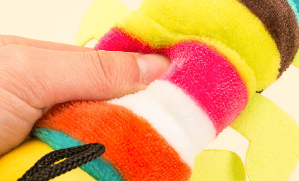 Vikerkaare rööviku mänguasi koera purilooma koera mänguasi kaisukoer kui karukutsikas koera hammustuskindlad lemmikloomatarbed