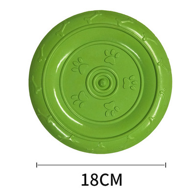 Kummist mänguasi frisbee koertele