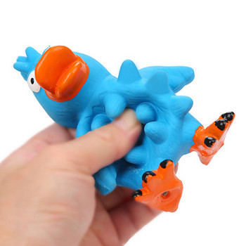 Гумена играчка във формата на пиле -подходяща за кучета