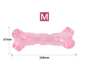 Силиконова кучешка играчка