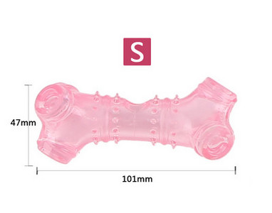 Силиконова кучешка играчка