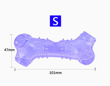Силиконова кучешка играчка