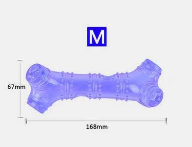 Силиконова кучешка играчка