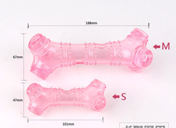 Силиконова кучешка играчка 