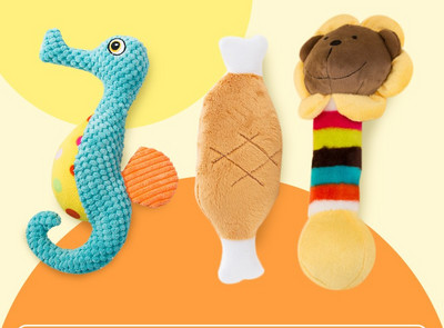 Tekstiilist või kummist koeramänguasi – erinevad mudelid