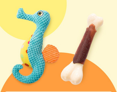 Tekstiilist või kummist koeramänguasi – erinevad mudelid