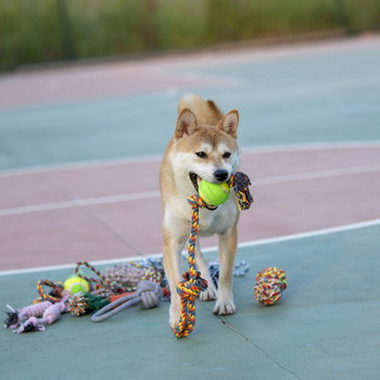 Текстилна играчка за кучета - различни модели