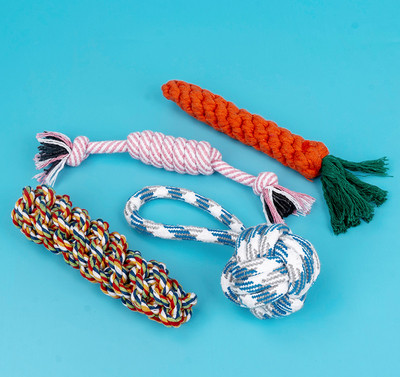 Κλωστοϋφαντουργικό παιχνίδι για σκύλους - διαφορετικά μοντέλα