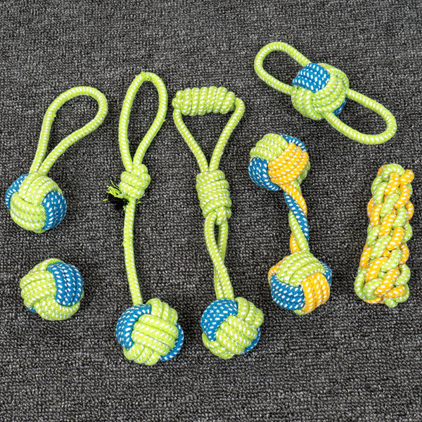 Κλωστοϋφαντουργικό παιχνίδι για σκύλους - διαφορετικά μοντέλα