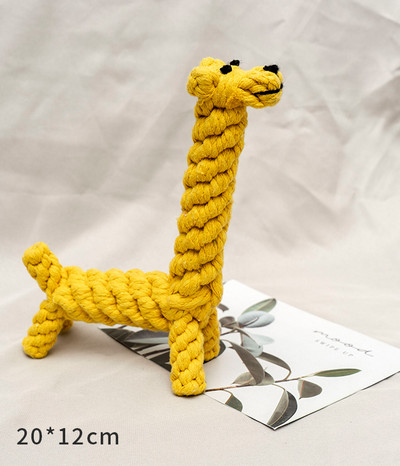 Tekstiilist mänguasi koertele