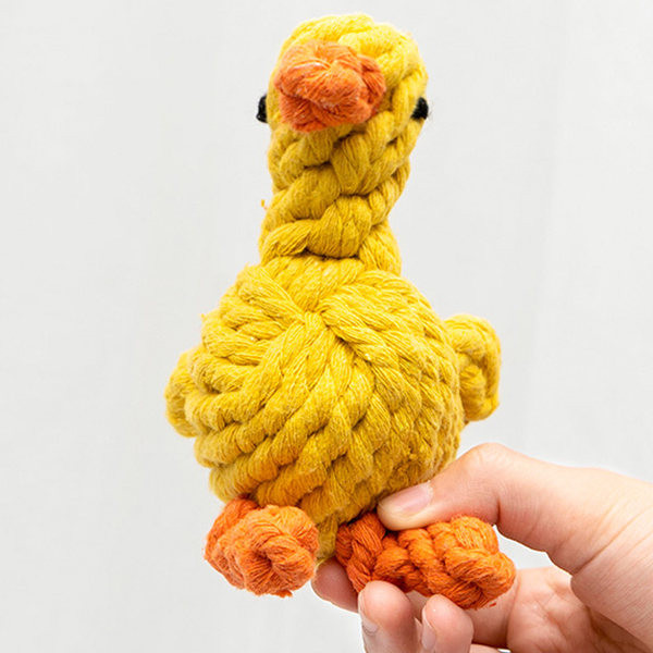 Tekstiilist mänguasi koertele