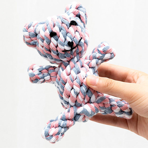 Tekstiilist mänguasi koertele