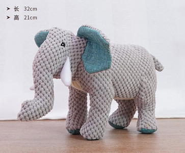 Плюшена играчка за кучета в няколко цвята