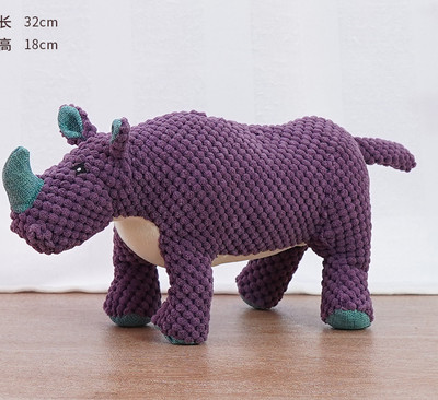 Плюшена играчка за кучета в няколко цвята