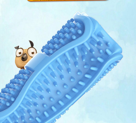 Vakuuminis šunų žaislas - skirtas dantims valyti