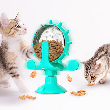 Въртяща се играчка за лакомства -подходяща за кучета и котки