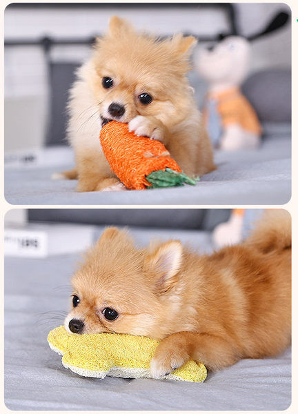 Текстилна играчка за кучета -няколко модела