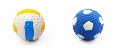 Väike kummipall koertele