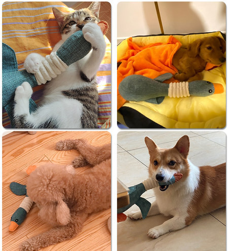 Jucărie textilă pentru animale de companie - formă diferită