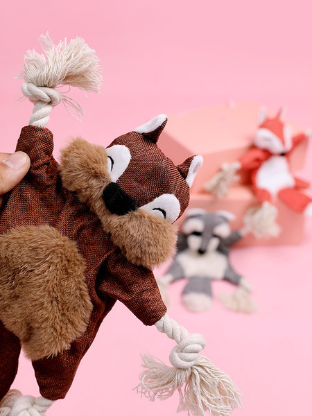 Jucărie textilă pentru animale de companie - formă diferită