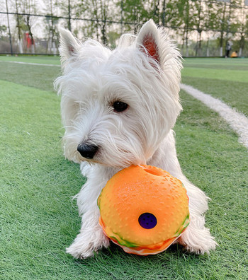 Гумена  играчка топка за кучета