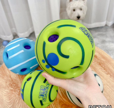 Minge de jucărie din cauciuc pentru câini