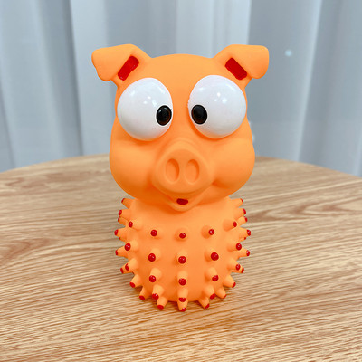 Λαστιχένιο παιχνίδι για σκύλους - δύο χρώματα