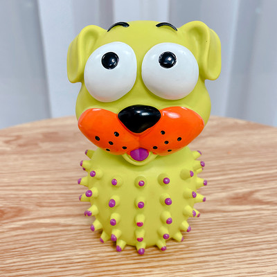 Λαστιχένιο παιχνίδι για σκύλους - δύο χρώματα