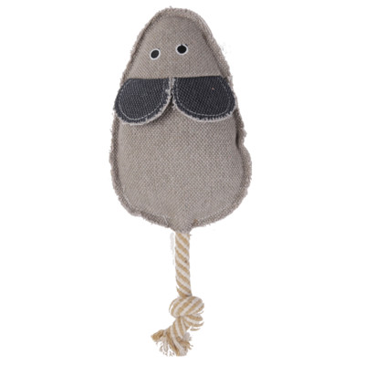 Hiirekujuline heliga väike plüüsist mänguasi