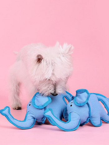 Кучешка плюшена играчка със звук във формата на слон