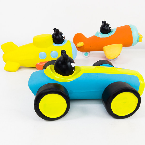 Μικρό λάτεξ παιχνίδι σκυλιών