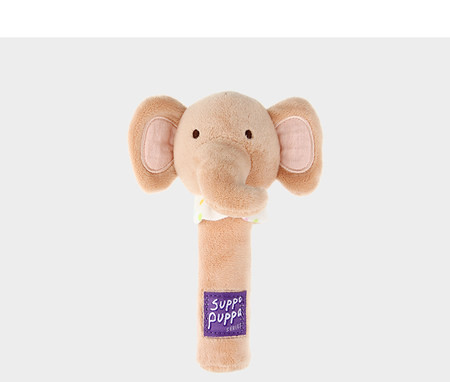 Plush toy with an inscription - for dogs