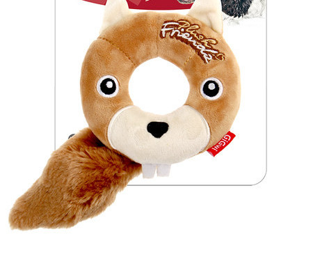 Jucărie de plus pentru câini cu broderie