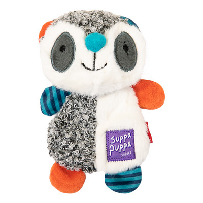 Βελούδινο παιχνίδι σε σχήμα ζώων με επιγραφή