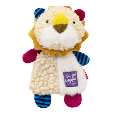 Βελούδινο παιχνίδι σε σχήμα ζώων με επιγραφή