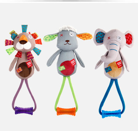 Διαδραστικό βελούδινο παιχνίδι για σκύλους ανθεκτικό στο δάγκωμα