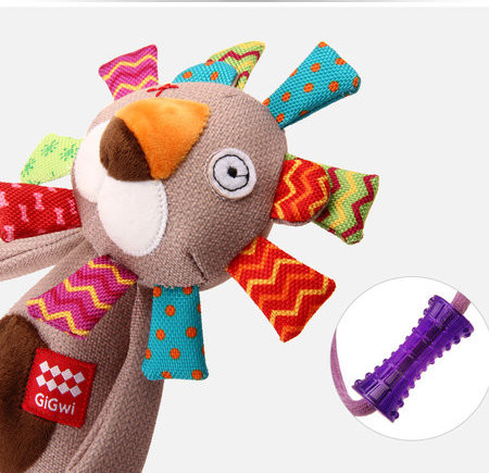 Διαδραστικό βελούδινο παιχνίδι για σκύλους ανθεκτικό στο δάγκωμα